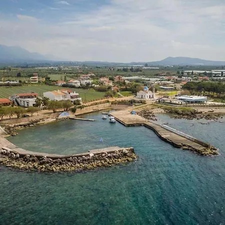 Seafront Agrilis Escape - Serenity And Views Apartamento Ágrilos